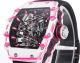 AAA Swiss Copy Richard Mille RM 38-02 Pink Quartz Fiber Tourbillon Watches Expandable strap (3)_th.jpg